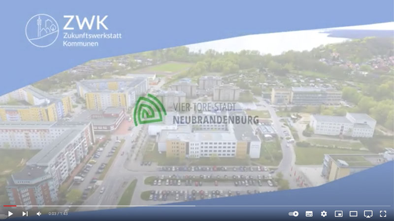 Videos auf Youtube von der Auftaktveranstaltung und der Projektvorstellung der Zukunftswerkstatt Neubrandenburg ansehen.